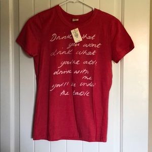 Abercrombie and Fitch pink tee